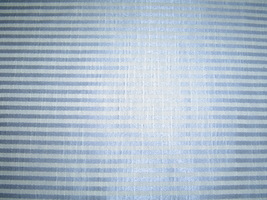 Blue and Gold Stripes Brocade Italian Bella Drapery Upholstery Fabric  55" Wide  - $39.99