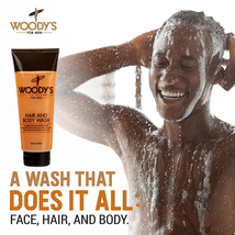 Woody's Hair and Body Wash, 10 fl oz image 3