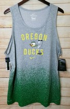 new mens Nike Oregon Ducks tank top dri-fit L/large splatter design - $23.99
