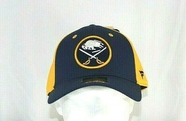Buffalo Sabres NHL Blue /Yellow Baseball Cap Stretch Fix L/Xl - $30.15