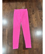 Girls Kids Gap Pink Polka Stars Cotton Stretch Leggings Pants Size XXL 1... - $7.42