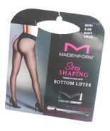 Maidenform Shaping Bottom Lifter Black Extra Large XL 0B994 Ladies Shape... - $10.95