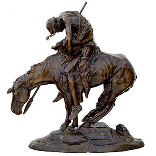 End of The Trail by James Fraser Heroic Size Bronze Sculpture Statue