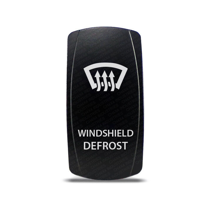 CH4x4 Rocker Switch Windshield Defrost  Symbol - White LED