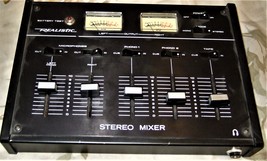 Stero Mixer - Realistic (4 Stero Inputs, Twin VU Meters) - $24.00