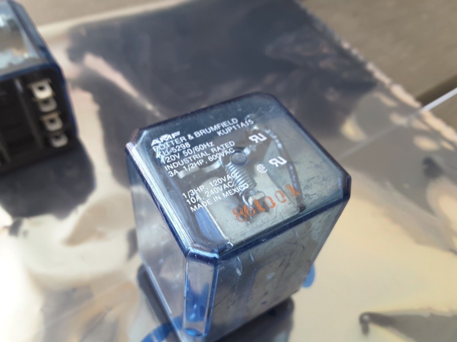 KUP14-A45-120 POTTER /& BRUMFIELD AMF 120VDC RELAY NEW NOS RARE SALE $29