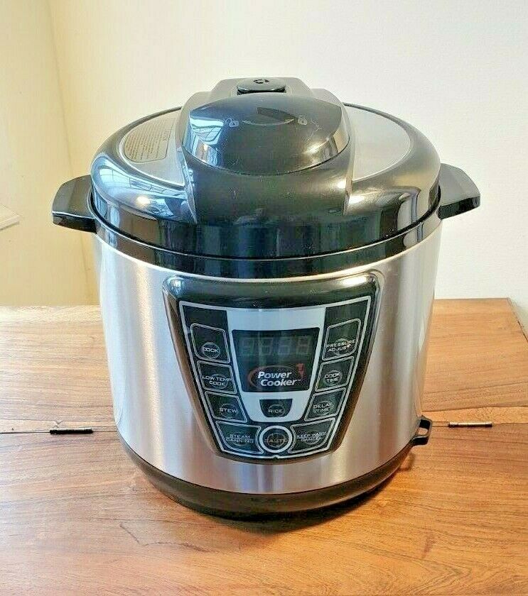 Intertek Electric 6 Qt. Pressure Cooker Power Cooker Model No. PC-TR16 ...