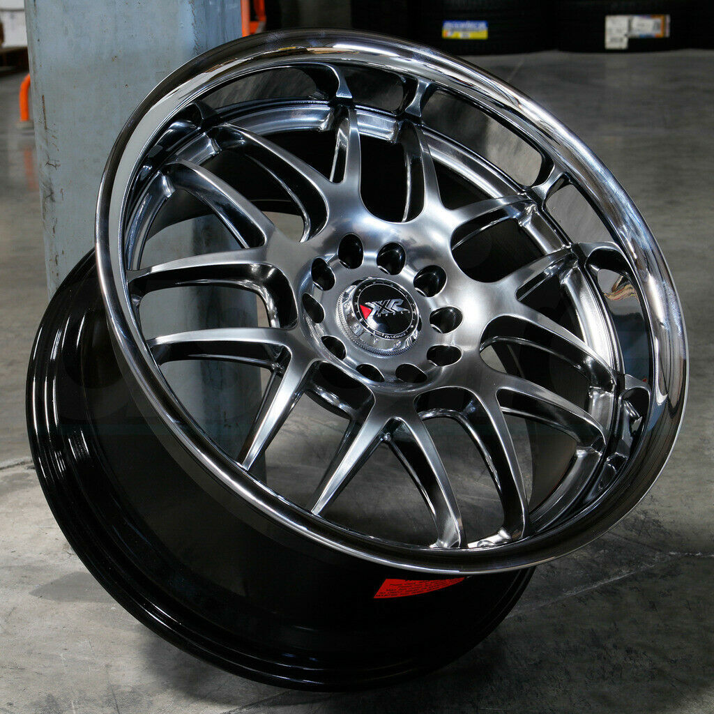 20x11 XXR 526 5x114.3/5x120 11 Chromium Black SSC Wheels Rims Set(4 ...