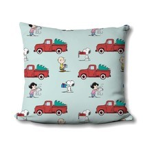 Snoopy Christmas Pillow - The Peanuts Gang - Snoopy Christmas Decor - Wh... - $18.99