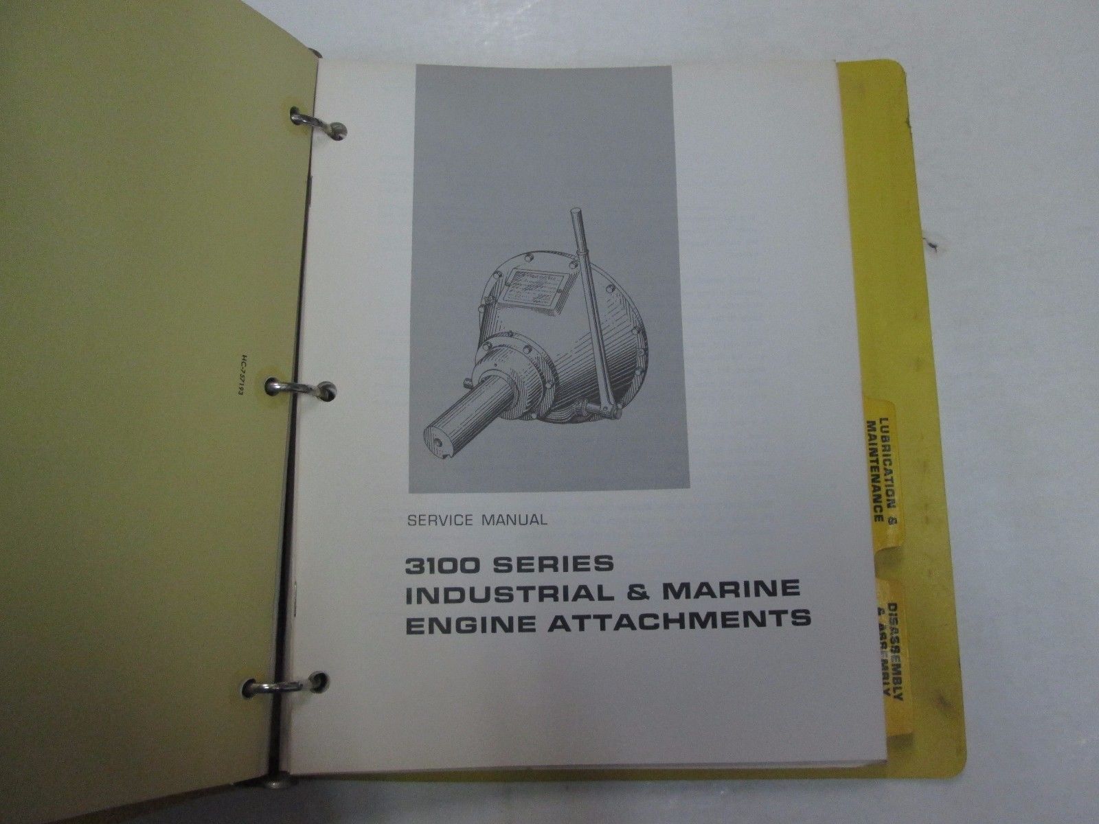 ... Caterpillar 3145 3150 3160 Industrial Marine Engine BINDER STAINED FACTORY OEM ...