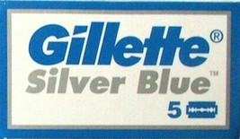 Gillette Silver Blue Double Edge Razor Blades- 100 Blades - New Batch 2019 - $17.45