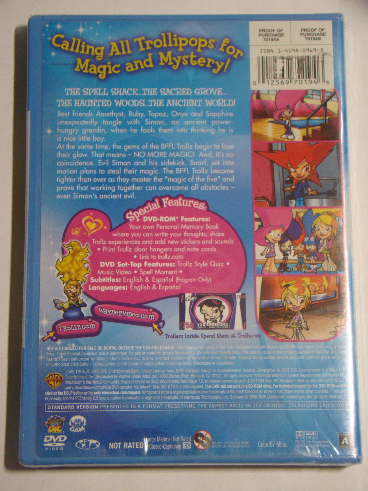 Trollz - Magic of the Five the Movie (New) - DVD, HD DVD & Blu-ray