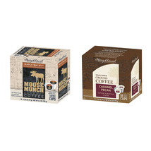 Harry & David Coffee Combo, Maple Walnut,Caramel Pecan 2/18 ct boxes - $24.99