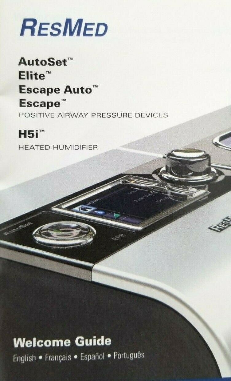 Primary image for ResMed S9 Heated H5i Humidifier w/ Travel Case AutoSet Elite Escape
