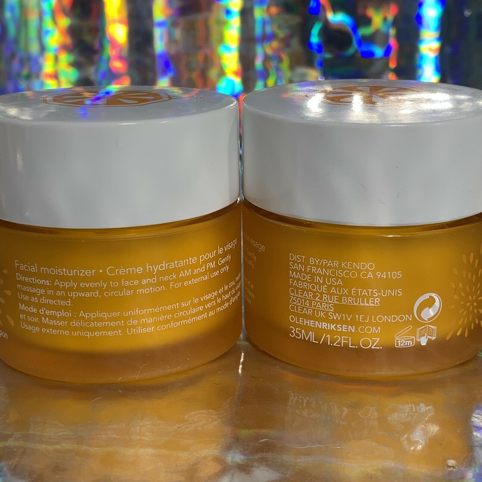 2x Ole Henriksen C Rush Brightening Gel Creme Moisturizer 35mL(70mL