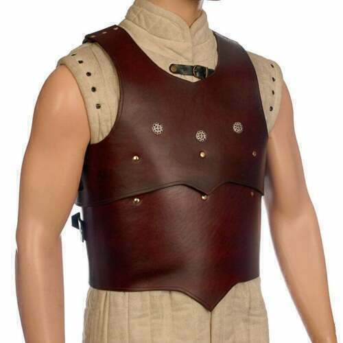 Details about   Medieval Leather Muscle Armor
