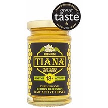 Tiana 250 g Pure Organic Raw Active Citrus Blossom Honey  - $30.00