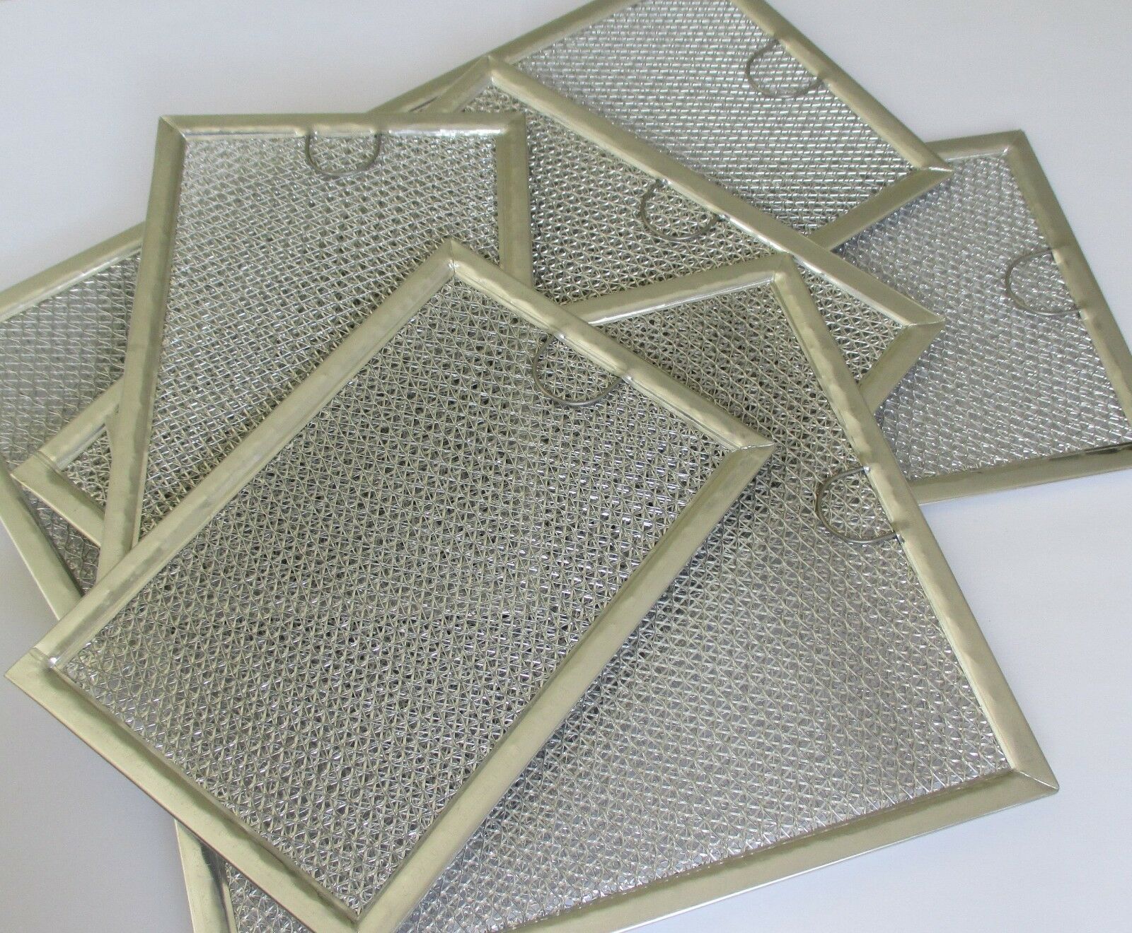 2 Microwave Grease Filters W10208631A 6802A Whirlpool 5 7/8 x 13 3/8 x