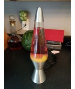 15&quot; silver base pink fluid lava lamp - $59.40