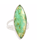 Special Sale, Beautiful Chrysoprase Ring Size 6.5 US or N for UK  925 Si... - $18.40