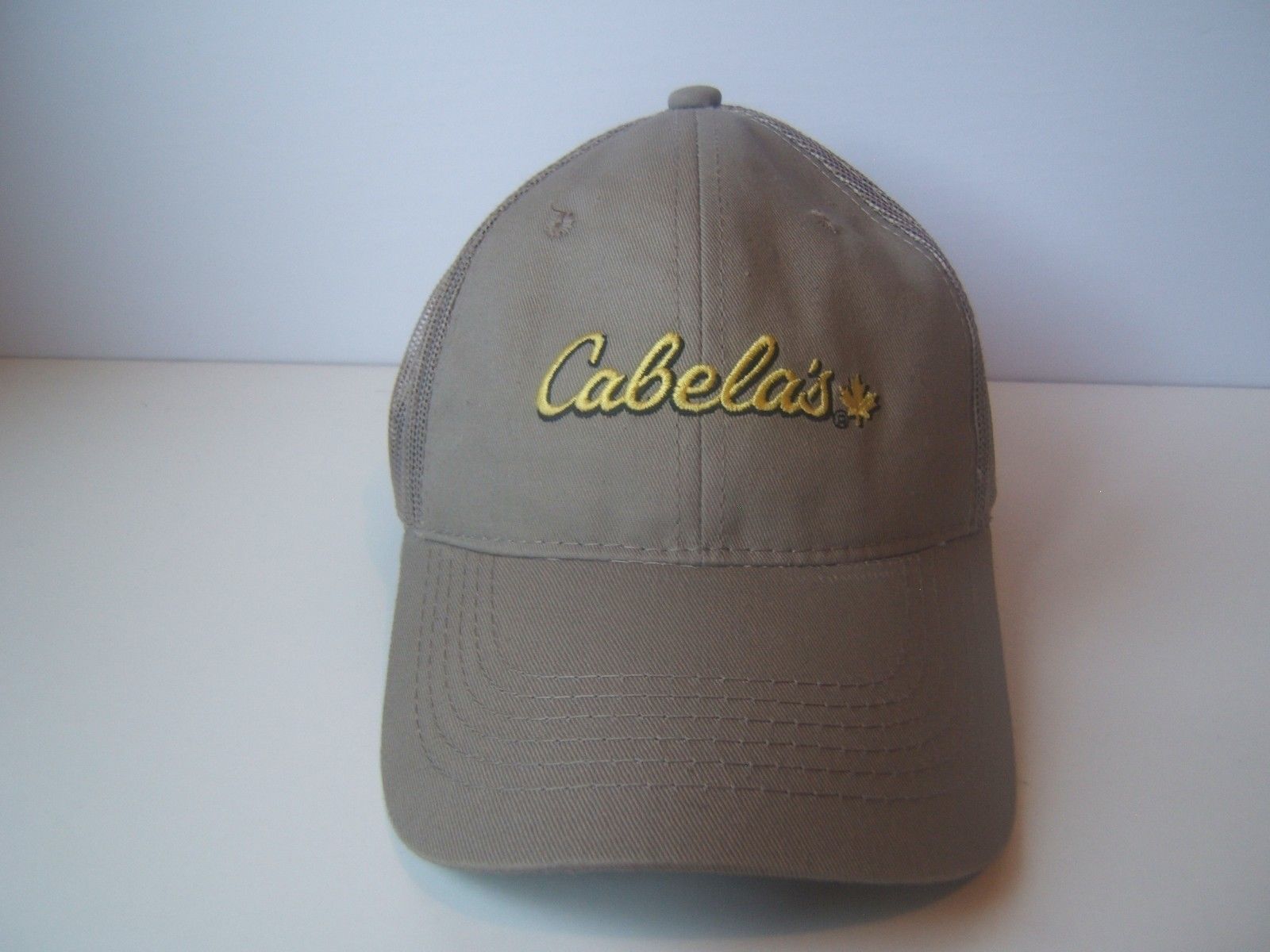 Download Cabela's World's Foremost Outfitter Hat Beige Snapback ...