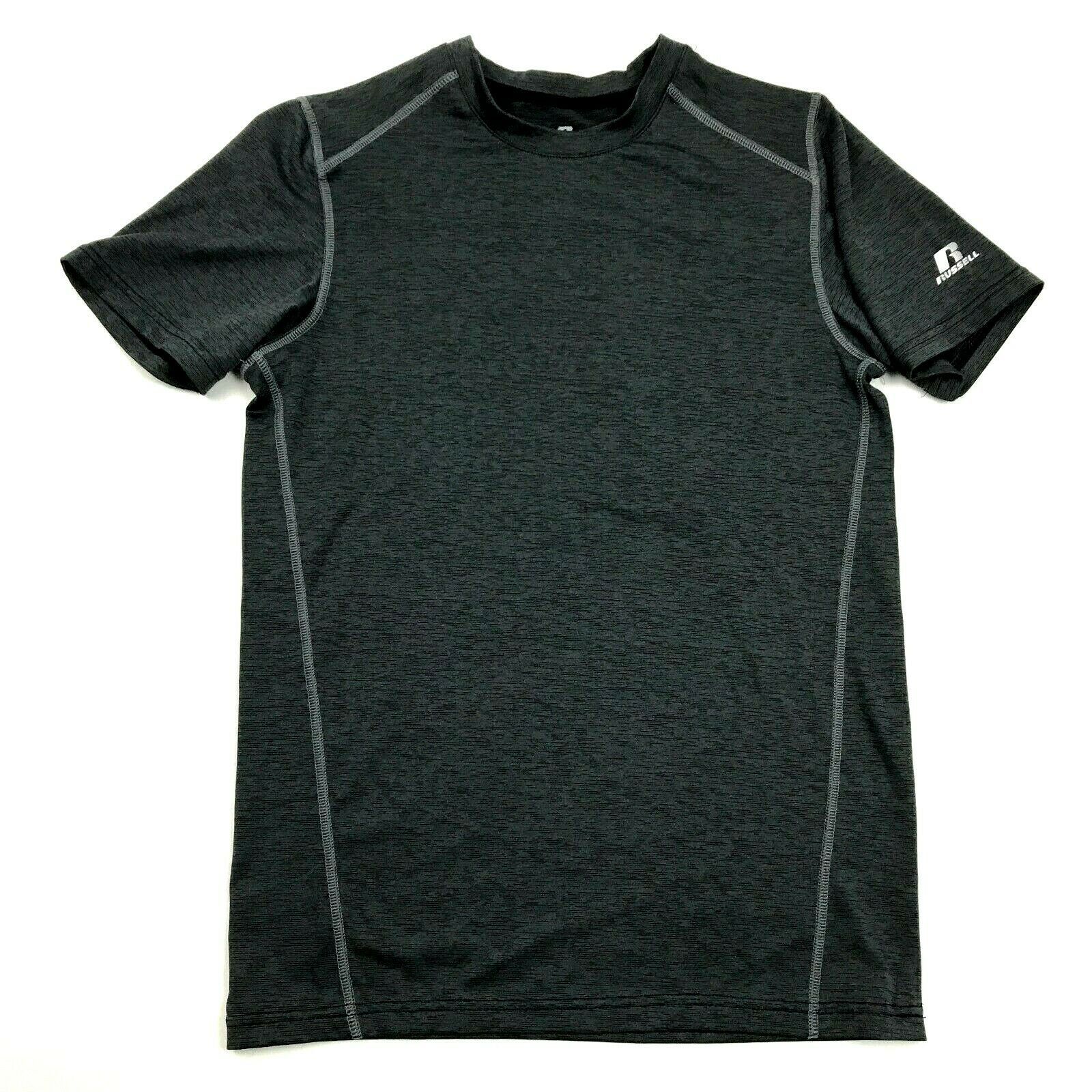 NEW Russell Athletic Dry Fit Shirt Size Small S Fitted Short Sleeve Dri ...