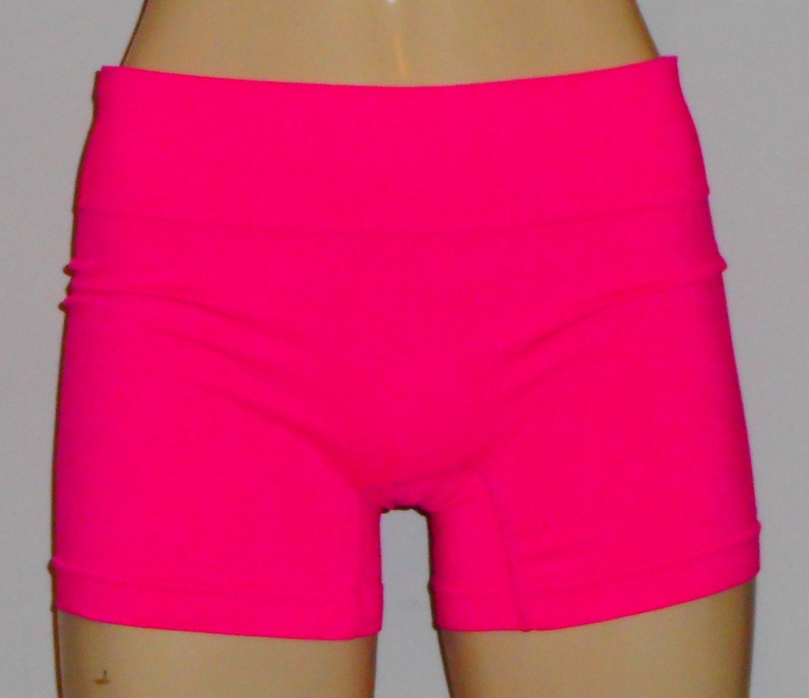 Pink Seamless Dance Shorts Adult L/XL Nylon Spandex NWOT Balera - Pants ...