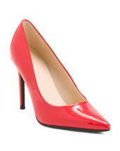 NEW NINE WEST RED PATENT LEATHER POINTY STILETTO  PUMPS SIZE 8 M - $69.99