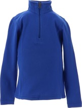 Lands' End Uniform Girl's Fleece 1/2 Zip Pullover Cobalt M NEW 430909 - $16.81
