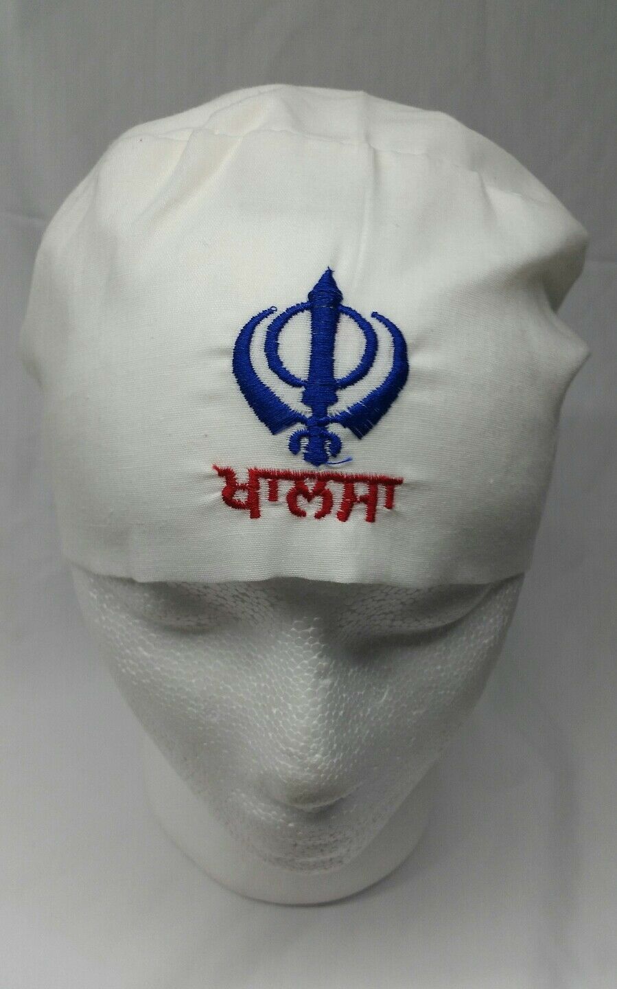 Sikh Punjabi Turban Patka Pathka Singh Khanda Bandana Head Wrap White ...