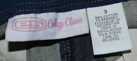 E5 College Classics Womens Notre Dame Jeans Size 3 Medium Wash Skinny image 9