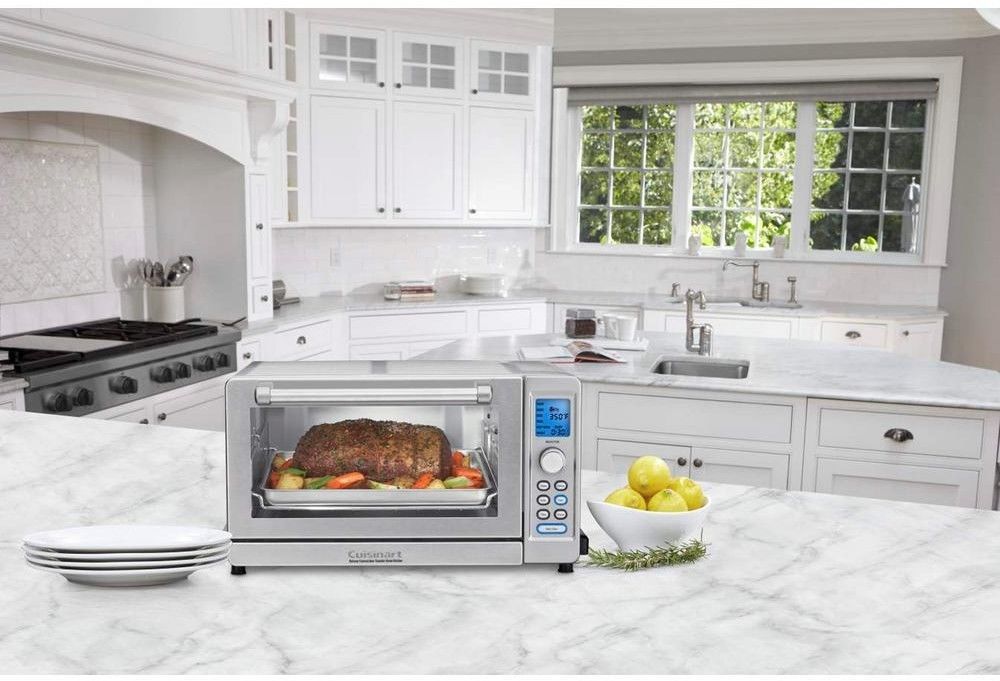Cuisinart Toaster Oven Broiler 9Function Convection Fan SlideOut