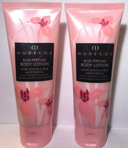 2 Pack Nude Cosmetic Bliss Perfume Body Lotion 100ml Moist Skin - $14.39
