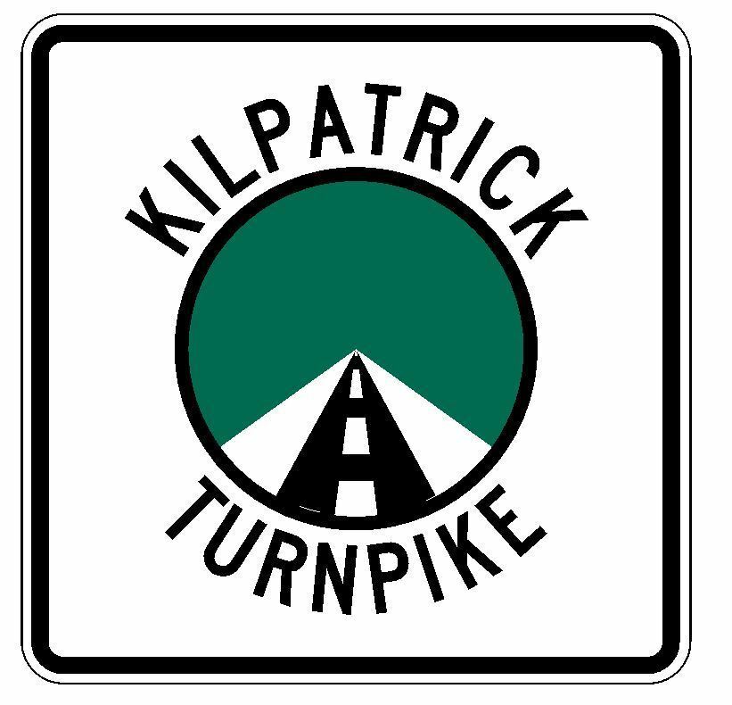 Kilpatrick Turnpike Sticker R3685 Highway Sign Road Sign Decals