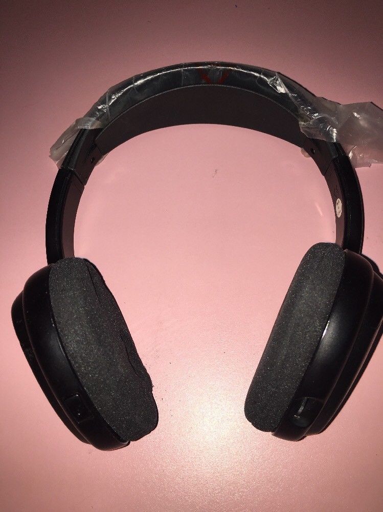 Black Headphones Wireless For 2003 Lincoln Navigator DVD Player Other