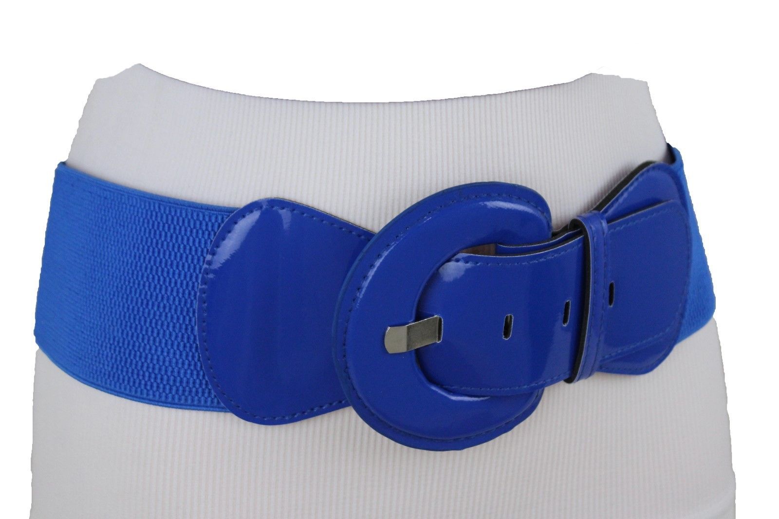 blue fabric belt