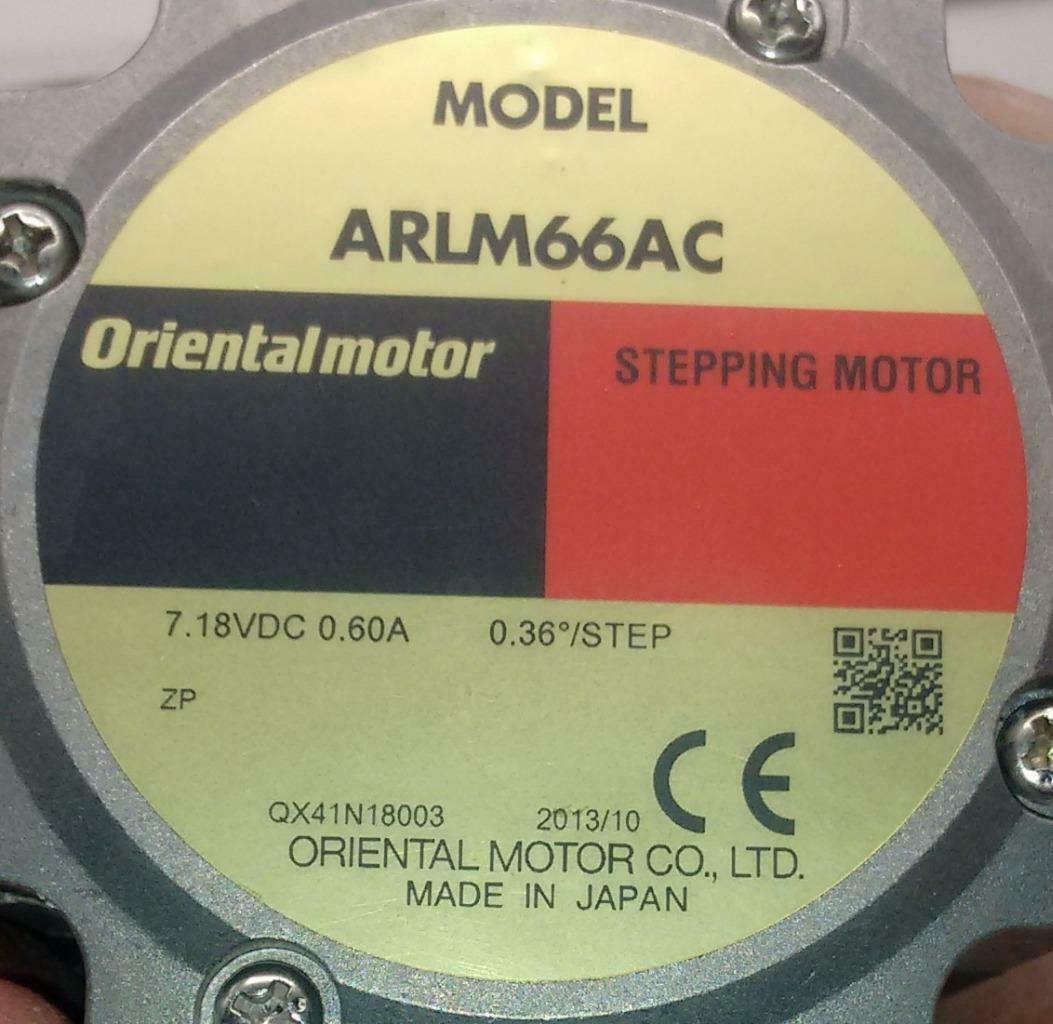 Details about   ORIENTAL Used ARLM66AC STEPPING MOTOR MOT-I-1563=2J41-13 