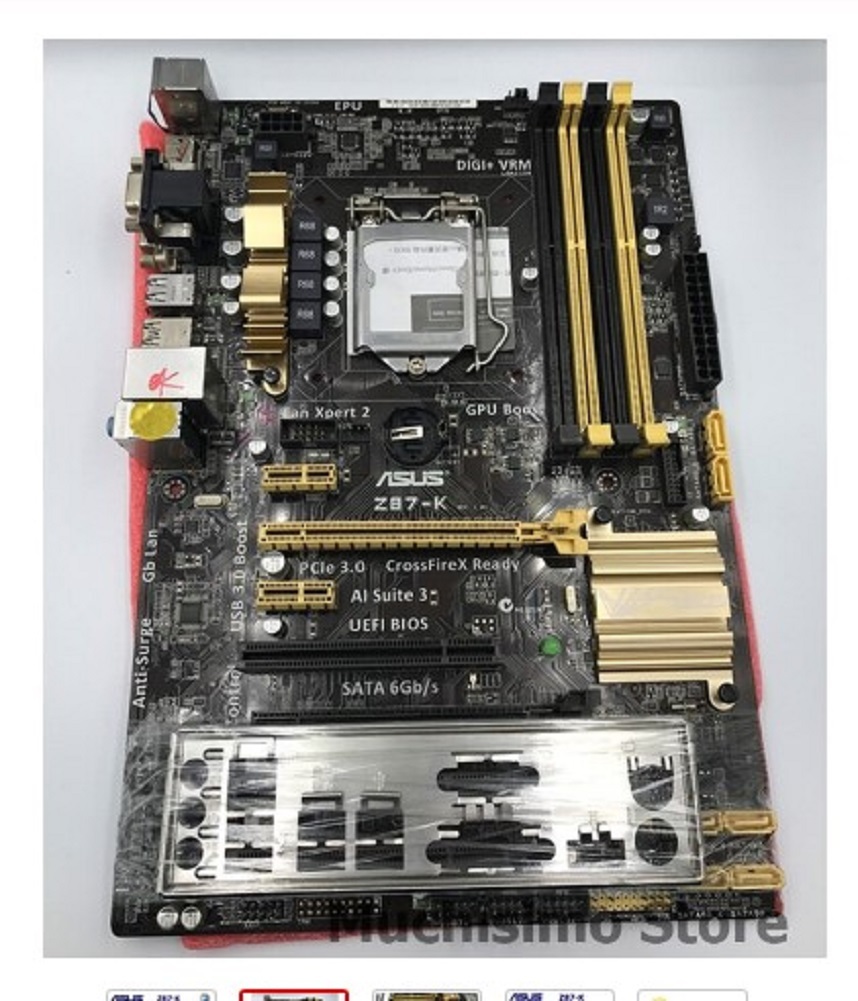 Настройка asus z87 k