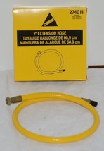 Cherne 274011 Two Foot Air Test Extension Hose Color Yellow image 1