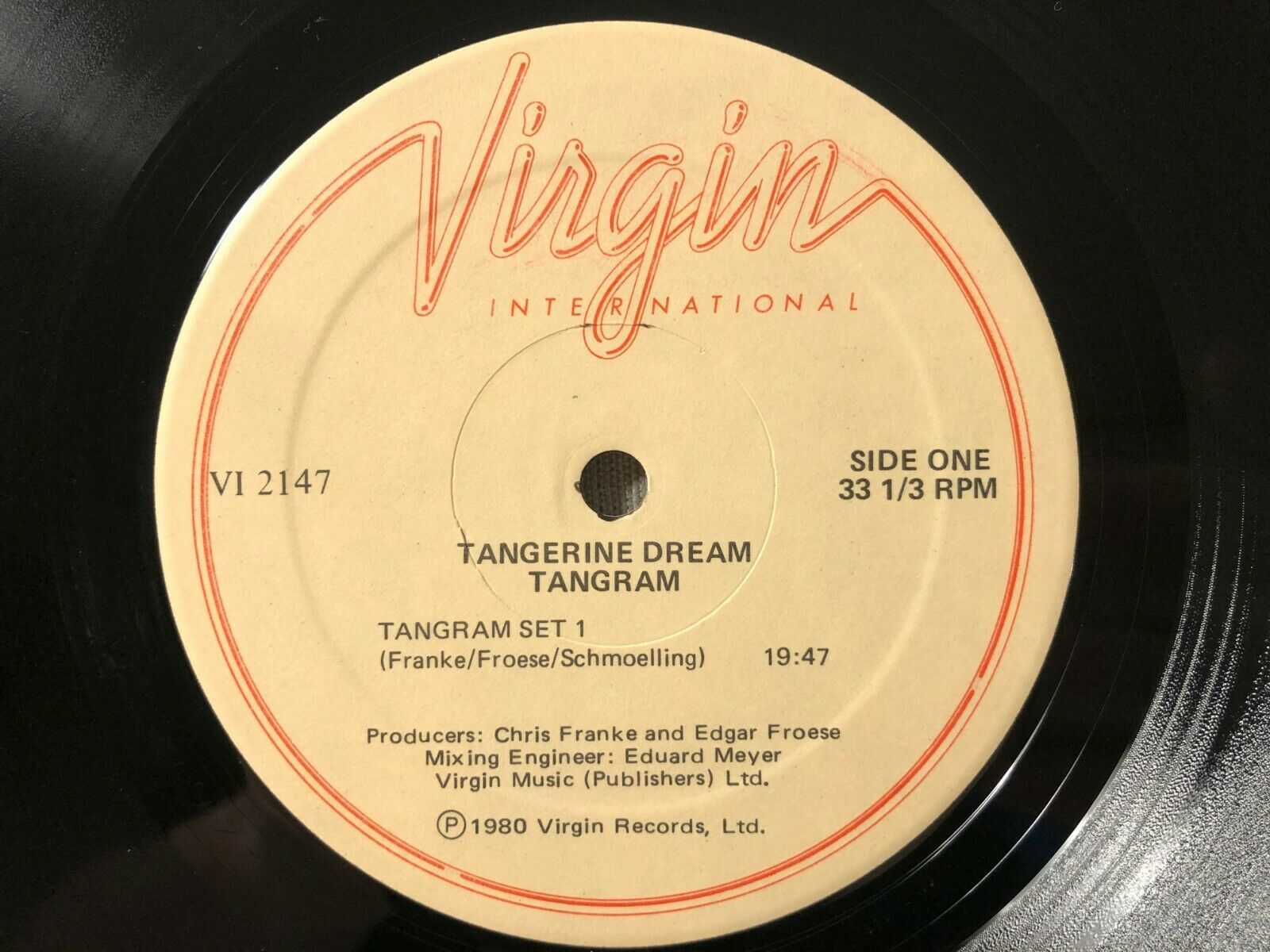 tangerine dream tangram