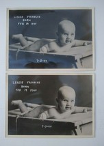 Black and White Photograph, Baby 1944, Vintage Photo Lot of 2 - $13.20