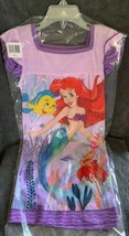 1 Disney Store NWT Little Mermaid Girls Ariel Night Gown Pajamas Size 7/8 - £15.82 GBP