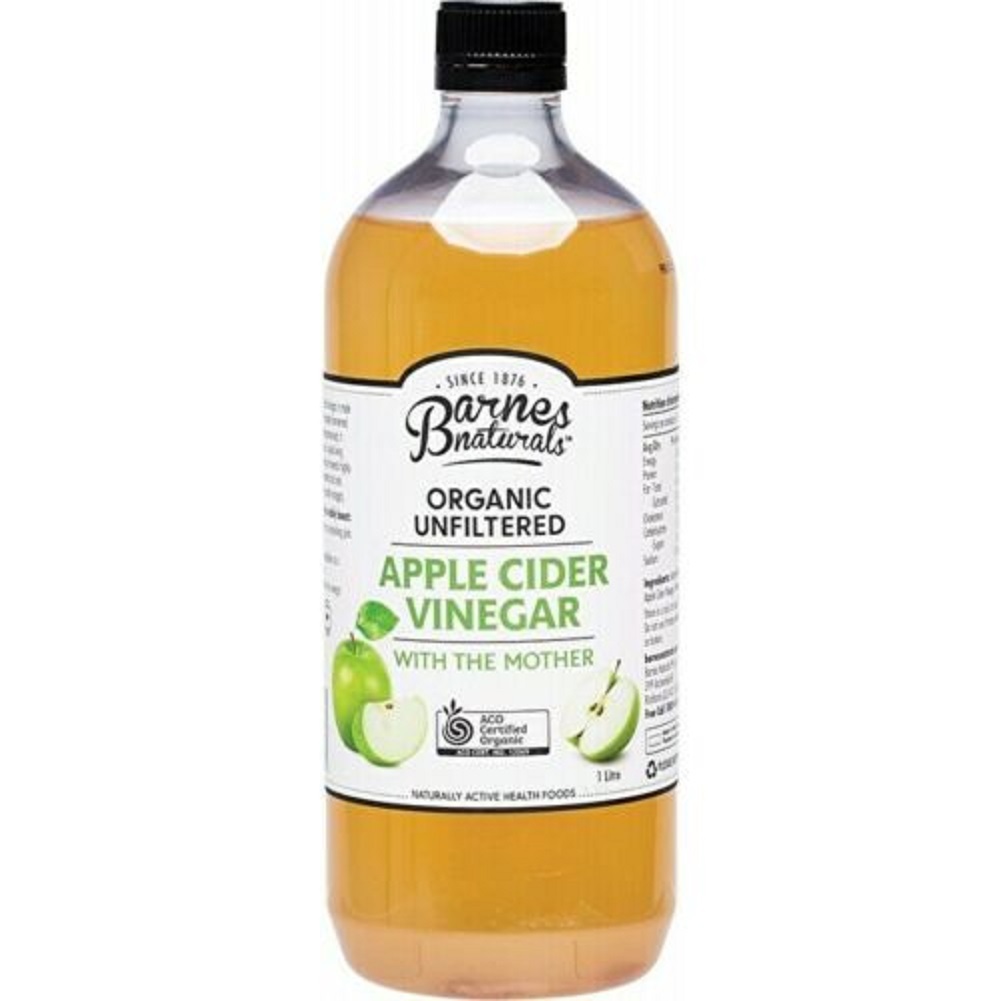 Barnes Naturals Organic Apple Cider Vinegar with the Mother 1000ml