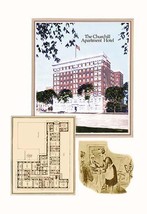 The Churchill Apartment Hotel 20 x 30 Poster - $25.98