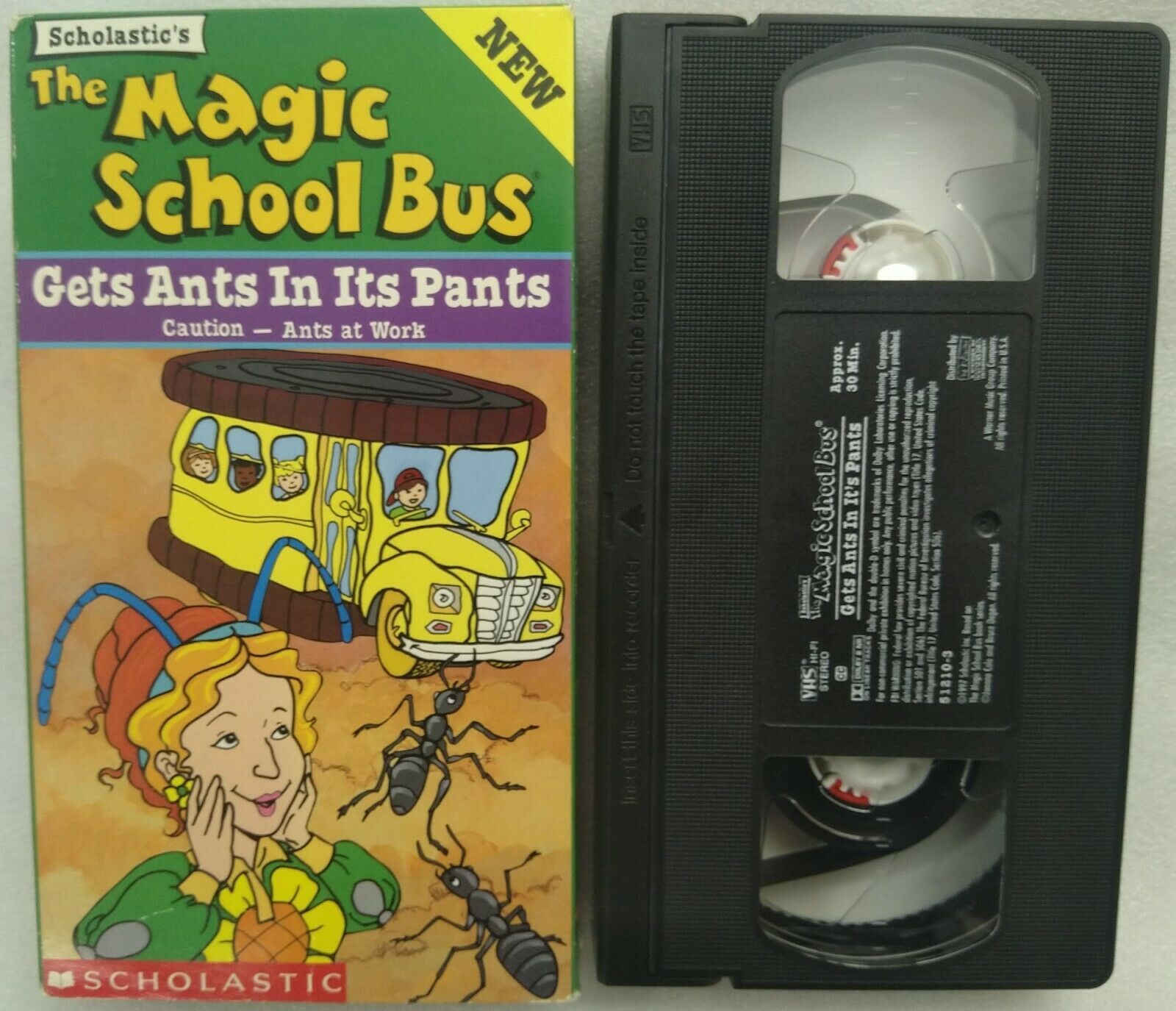 VHS The Magic School Bus - Gets Ants in Its Pants (VHS, 1997) - VHS Tapes