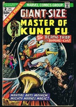 Giant Size Master of Kung Fu #2 ORIGINAL Vintage 1974 Marvel Comics Shang Chi image 1
