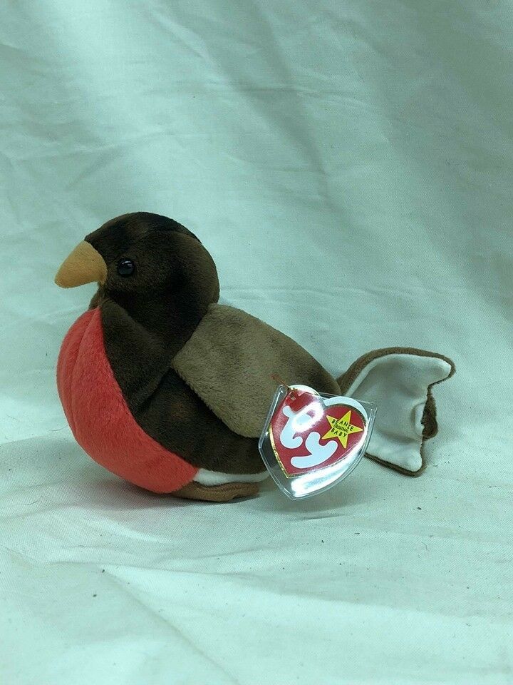 Beanie Baby Early the Robin With Tags TY 1997 - Retired