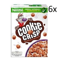 6x Nestle Cereali Cookie Crisp Wholegrain cereals with Chocolate Pieces 260g - $26.31