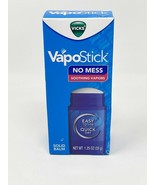 Vicks VapoStick Invisible Solid Balm  1.25 Oz Soothing Vapors NEW - $24.70