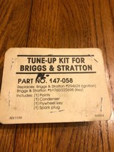 Tune-up Kit For Briggs & Stratton NO. 147-058 Ships N 24h - $69.29